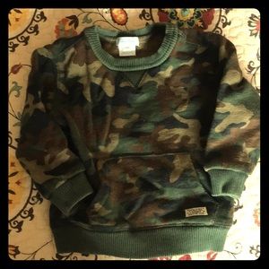 Toddler camo sweatshirt